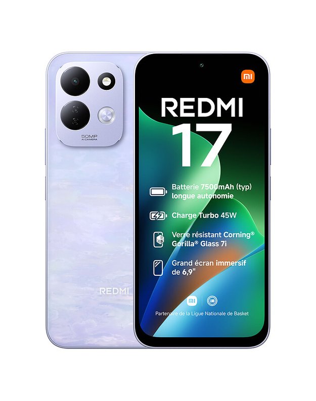 XIAOMI REDMI 17 4G 4/128GB NFC Violetinė