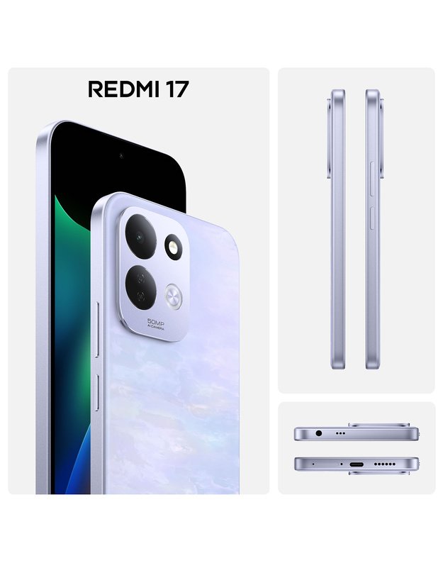 XIAOMI REDMI 17 4G 4/128GB NFC Violetinė