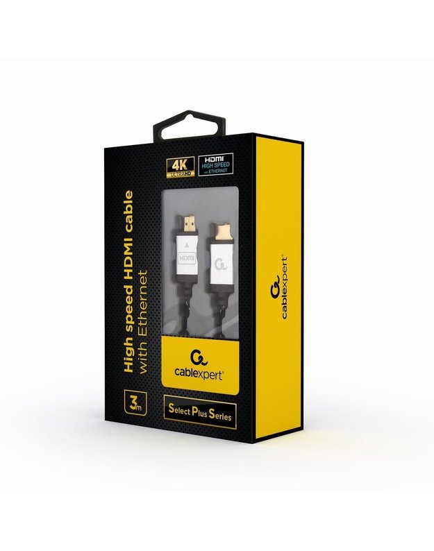 CABLE HDMI-HDMI 3M SELECT/PLUS CCB-HDMIL-3M GEMBIRD