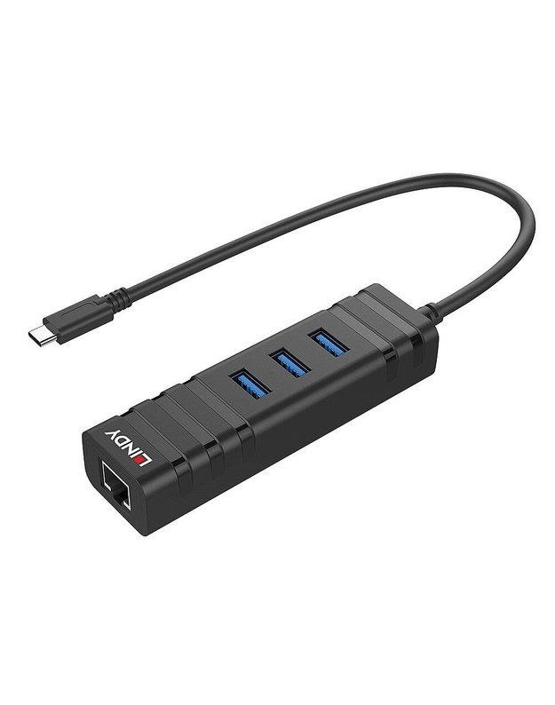 I/O HUB USB3.1 & LAN ADAPTER/43249 LINDY