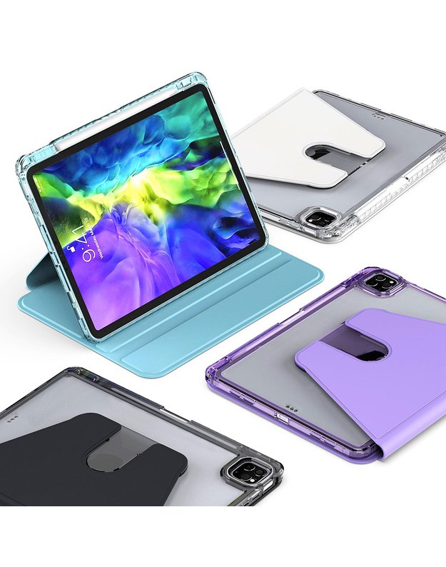 Чехол Techsuit Crystal Vision для iPad Air 11 (2024), черный