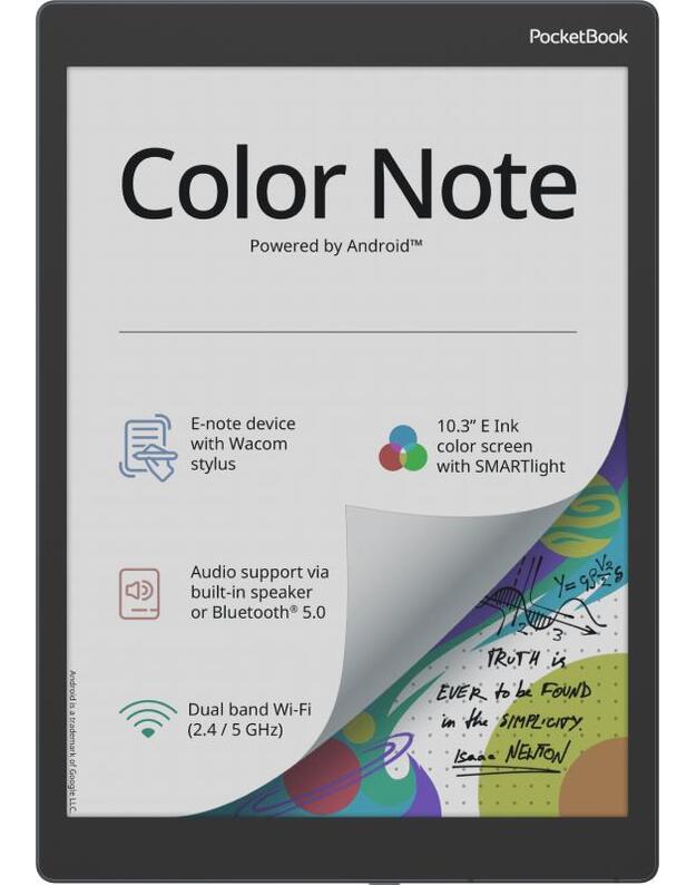 E-Reader|POCKETBOOK|10.3 |1872x1404|1xUSB-C|Micro SDXC|Wireless LAN|Bluetooth|Storm Blue|PB1041-1-WW