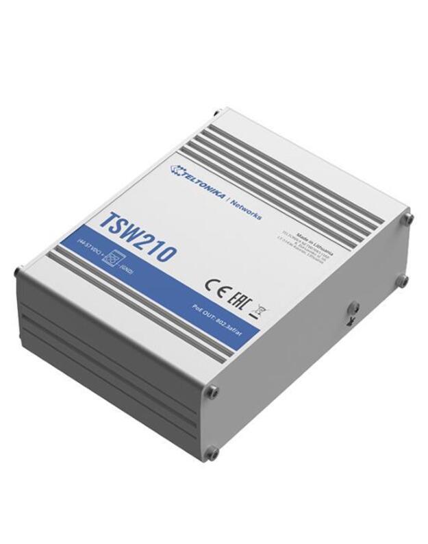 Switch|TELTONIKA|TSW210|8x10Base-T / 100Base-TX / 1000Base-T|2xSFP|TSW210