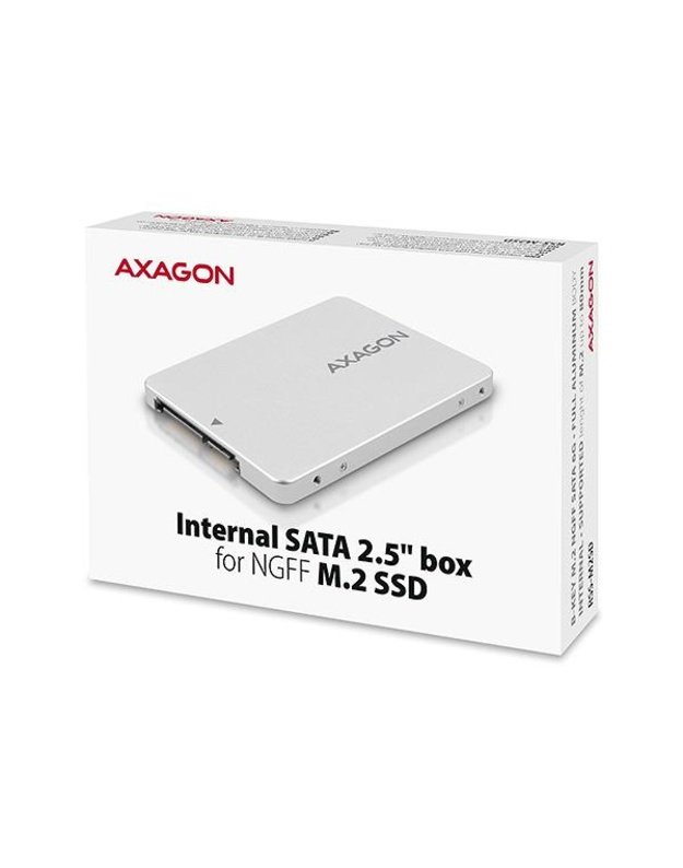 SSD ACC BRACKET BOX 2.5 /SILVER RSS-M2SD AXAGON