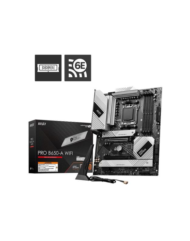 MB AMD B650 SAM5 ATX/PRO B650-A WIFI MSI