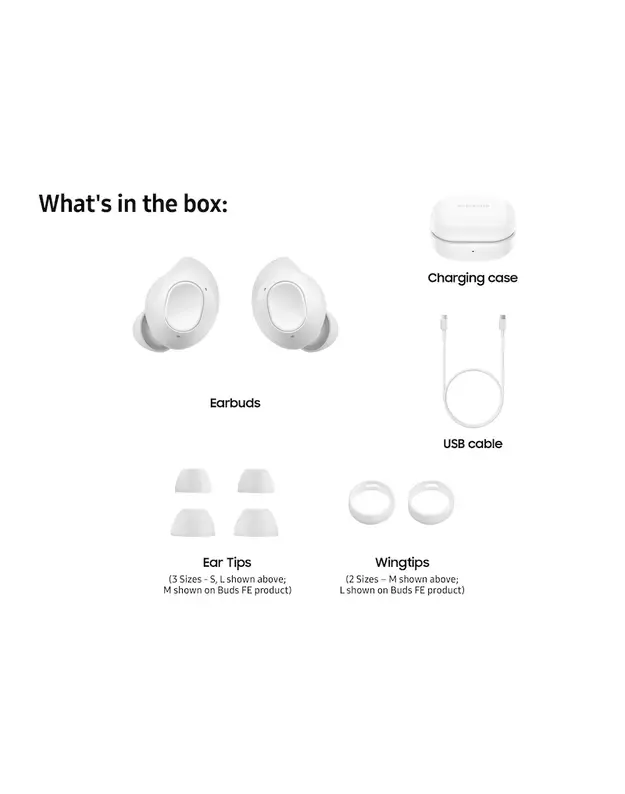 Samsung Galaxy Buds FE White R400NZA