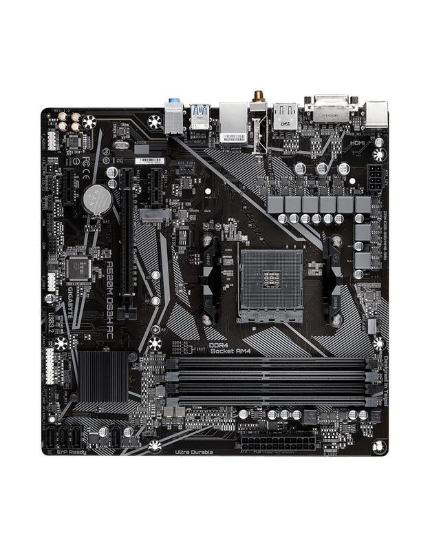 MB AMD A520 SAM4 MATX/A520M DS3H AC 1.4 GIGABYTE