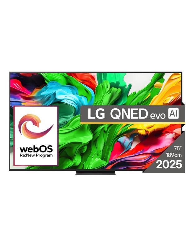 TV Set|LG|75 |4K/Smart|3840x2160|Wireless LAN|Bluetooth|webOS|Black|75QNED86A3A