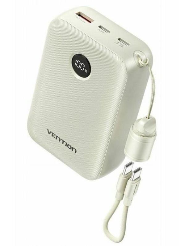 POWER BANK USB 20000MAH 22.5W/BEIGE FKBN0-C VENTION