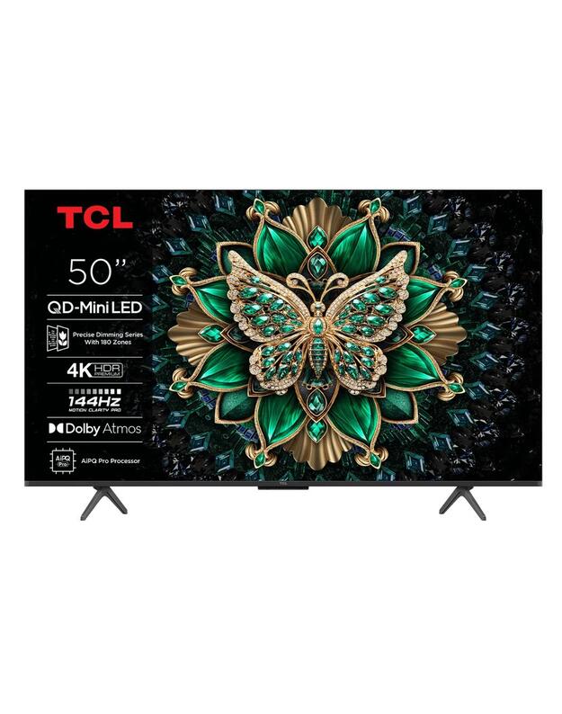 TV Set|TCL|50  |4K Ultra HD|3840 x 2160 pixels|Flat|16:9|50Q6C