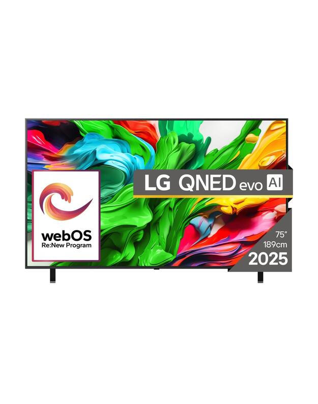 TV Set|LG|75 |4K/Smart|3840x2160|Wireless LAN|Bluetooth|webOS|Black|75QNED85A3C