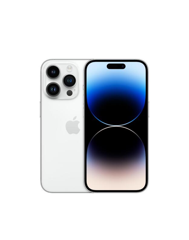 REFURB. PHONE IPHONE 14 PRO/256GB SILVER A GRADE RED