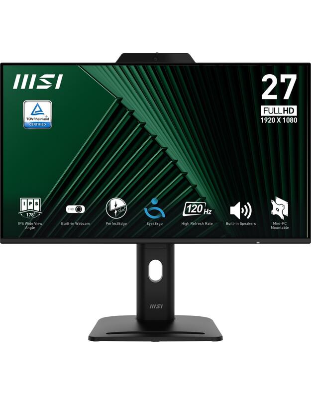 LCD Monitor|MSI|PRO MP272PMG|27 |Business|Panel IPS|1920x1080|16:9|120 Hz|Speakers|PROMP272PMG