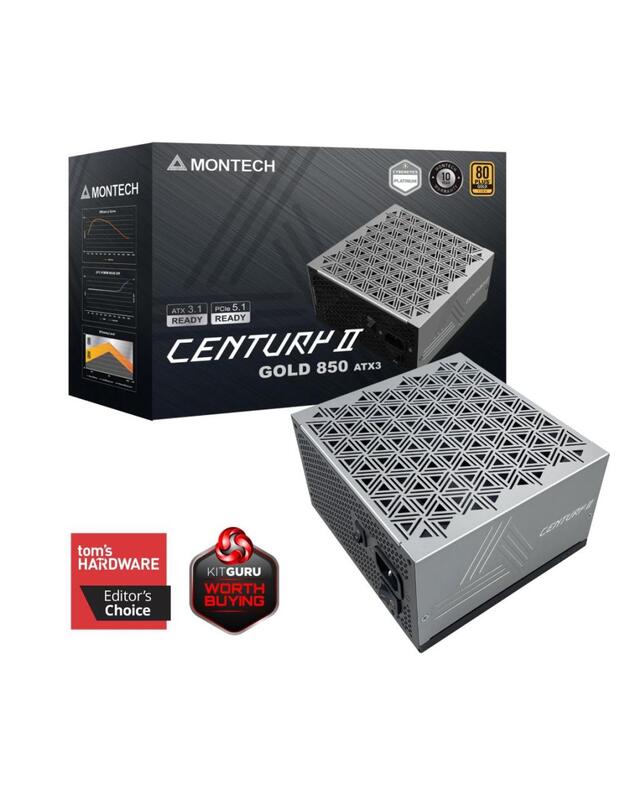 Power Supply|MONTECH|CENTURY II|ATX|850 W|CENTURYII850