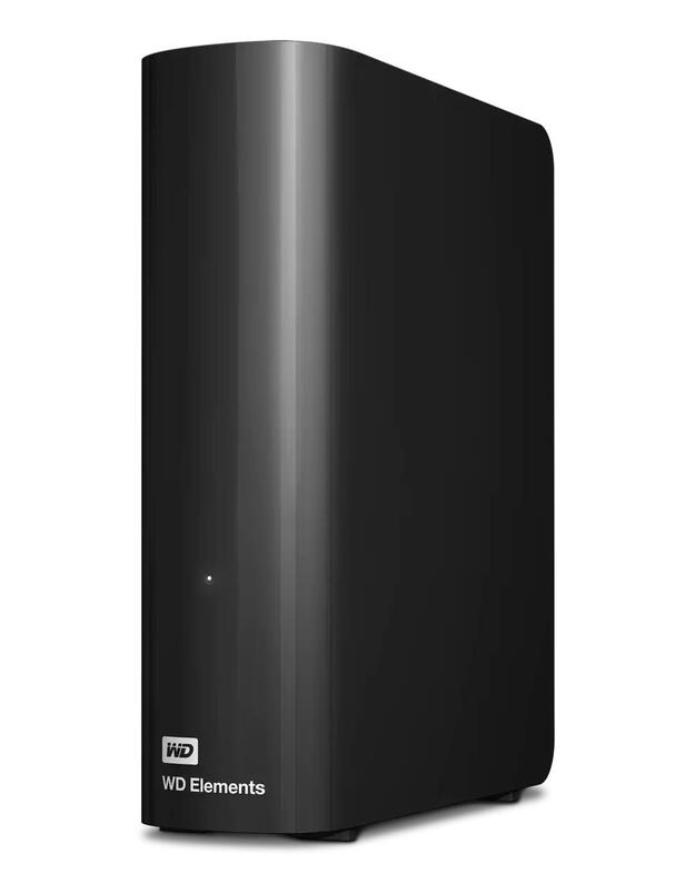 External HDD|WESTERN DIGITAL|Elements Desktop|WDBWLG0240HBK-EESN|24TB|USB 3.2|Drives 1|Black|WDBWLG0240HBK-EESN