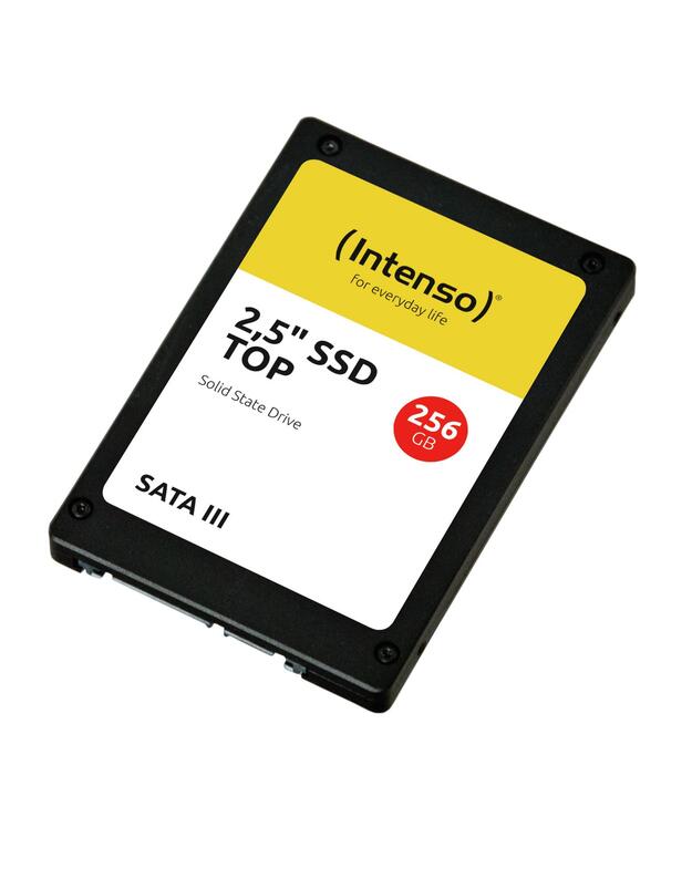 SSD|INTENSO|256GB|SATA 3.0|SLC|Write speed 500 MBytes/sec|Read speed 520 MBytes/sec|2,5 |3812440