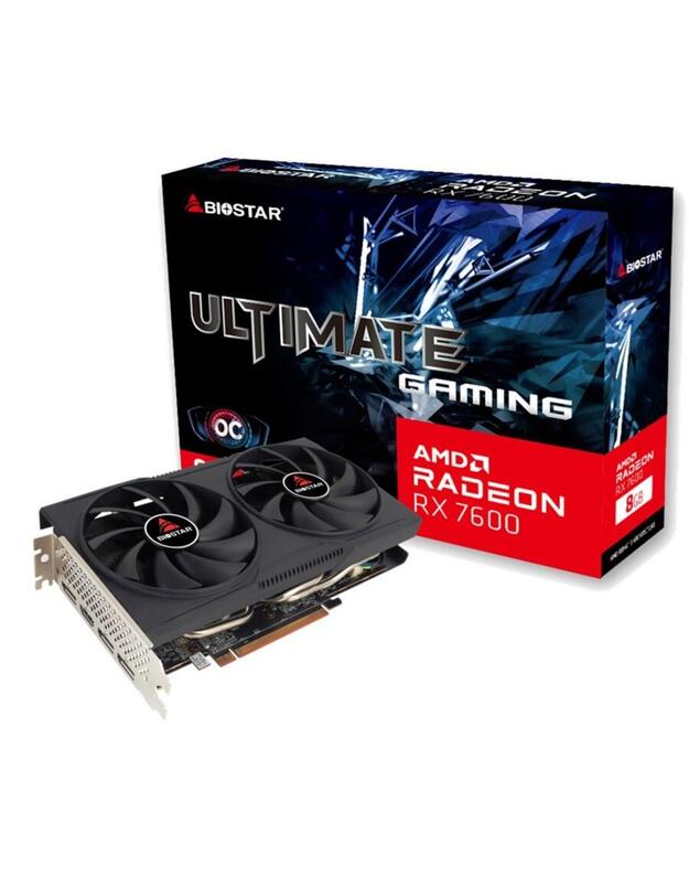 VGA PCIE16 RX7600 8GB GDDR6/VA76S6RM81 BIOSTAR