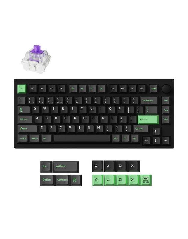 KEYBOARD WRL P1 HE RGB/BLACK P1H-M1Z KEYCHRON