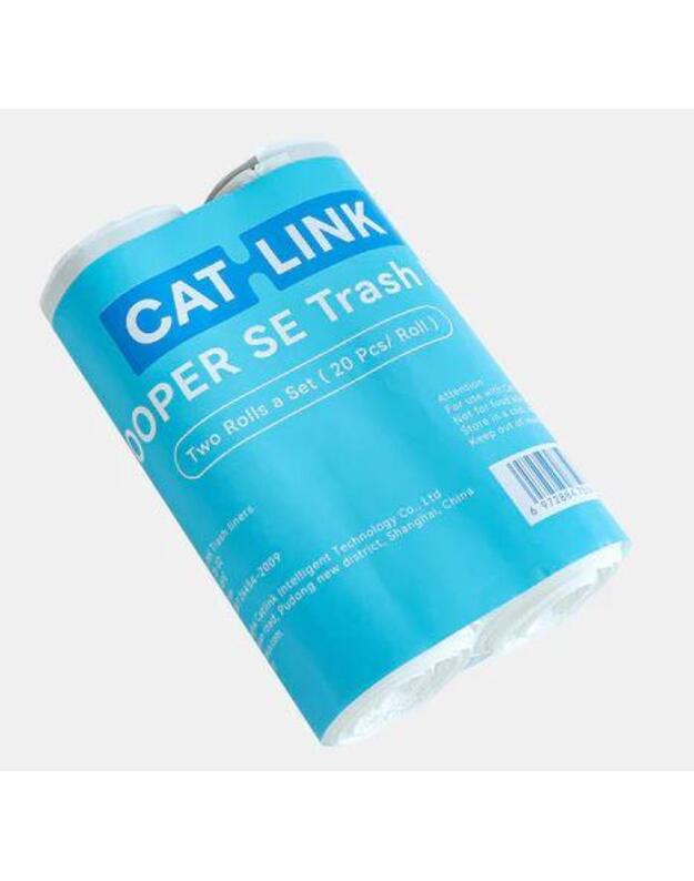 CAT LITTER BOX ACC TRASH BAGS/2ROLLS CL-TB-01 CATLINK