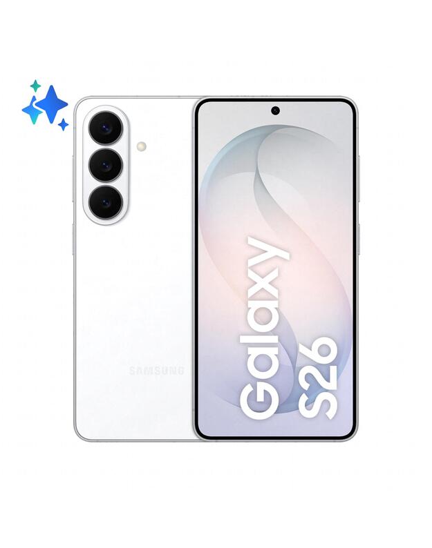 MOBILE PHONE GALAXY S26/256GB WHITE SM-S942B SAMSUNG