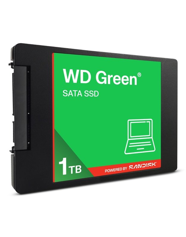 SSD|SANDISK|Green|POWERED BY SANDISK|1000 GB|Serial ATA III|Read speed 545 MB/s|2.5 |WDS100T5G0A-00CPT0