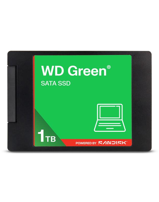 SSD|SANDISK|Green|POWERED BY SANDISK|1000 GB|Serial ATA III|Read speed 545 MB/s|2.5 |WDS100T5G0A-00CPT0