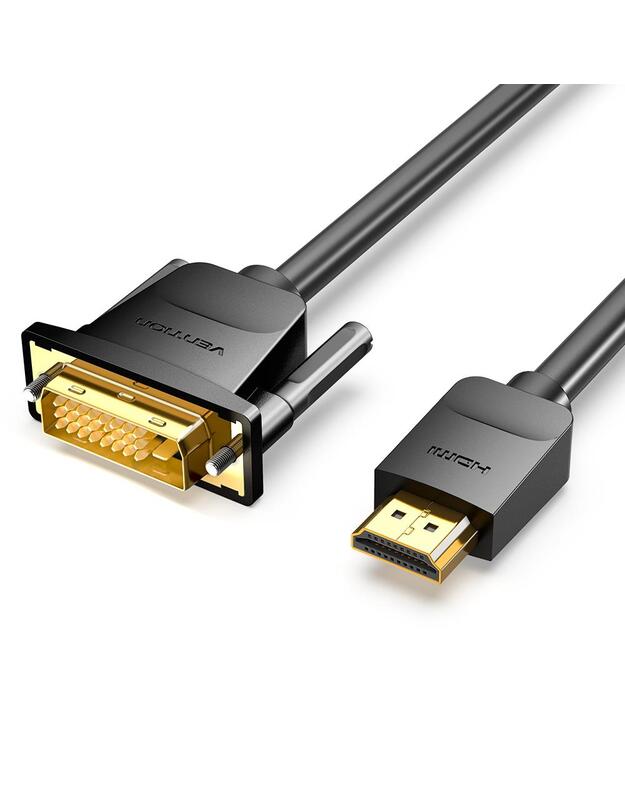 CABLE HDMI TO DVI 2M/BLACK ABFBH VENTION