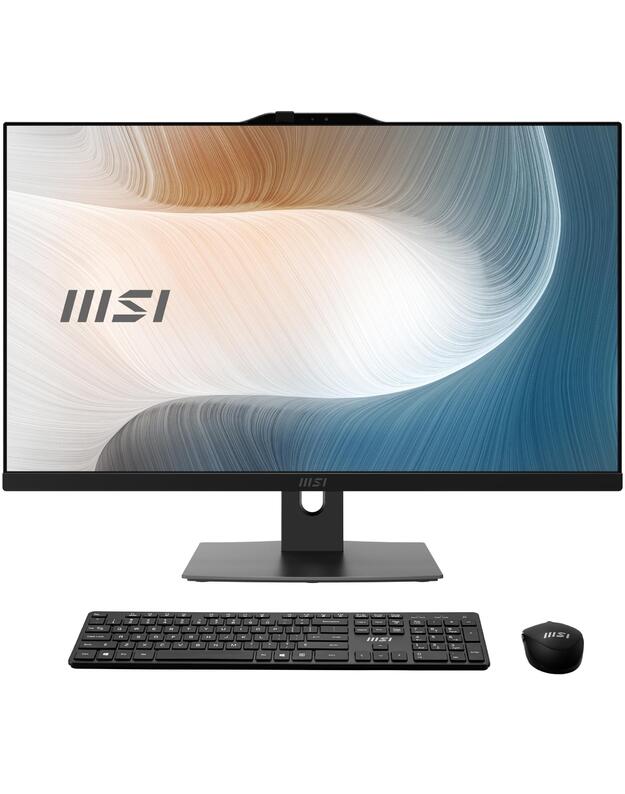 Monoblock PC|MSI|CPU Intel|Intel Core 5|Intel Core 5|120U|RAM 16 GB|DDR5-SDRAM|Screen 27  |1920 x 1080 pixels|Storage 512 GB|SSDs 512 GB|Not available|On-board graphics Yes|Intel&reg; Graphics|Black|MODERNAM272P1M-1293XEU