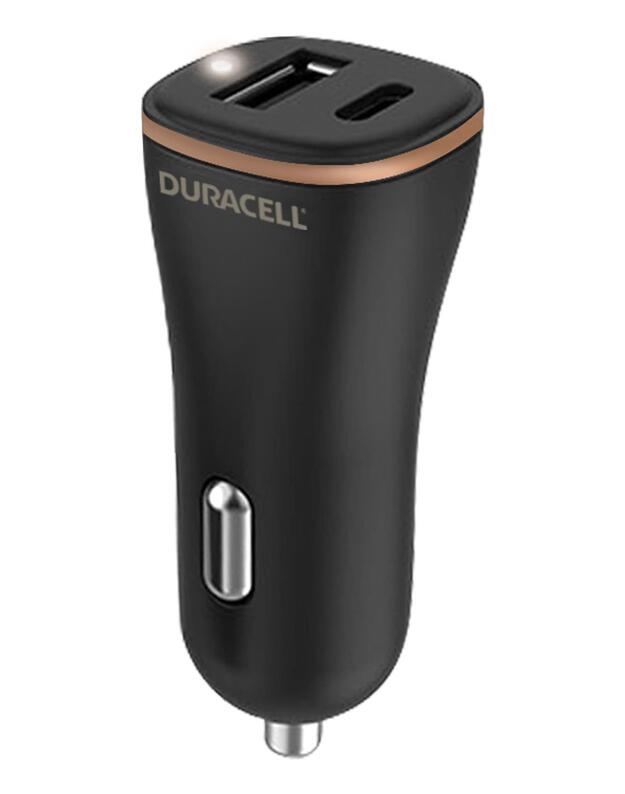 MOBILE CHARGER CAR USB/2P DR6026A DURACELL