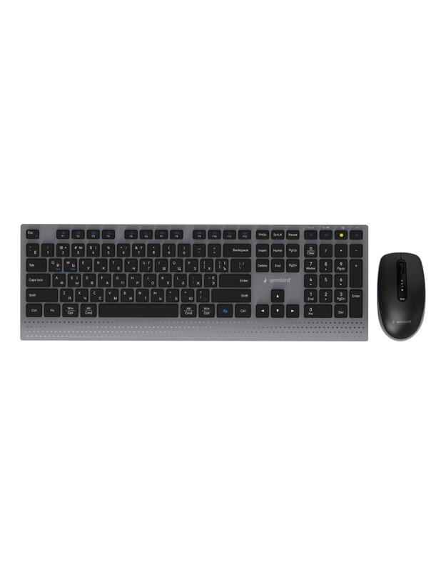 KEYBOARD +MOUSE WRL CYRILLIC/BK KBS-WPS-02-CYRL GEMBIRD
