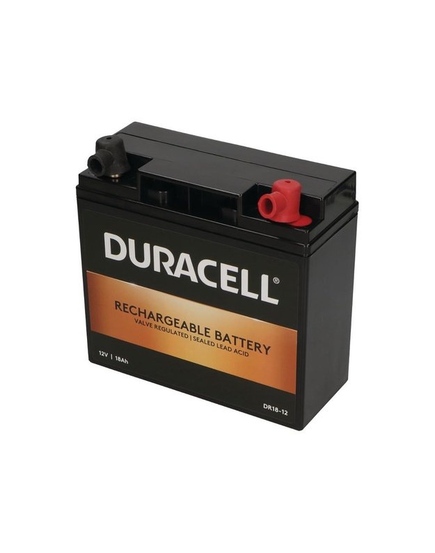VRLA akumuliatorius Duracell 12 V, 18 Ah (DR18-12)
