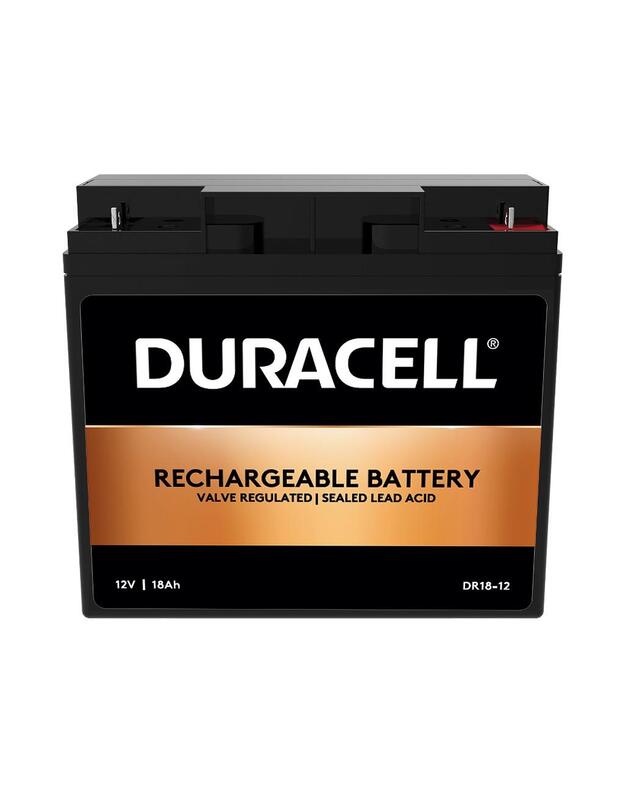 BATTERY 12V 18AH VRLA/DR18-12 DURACELL