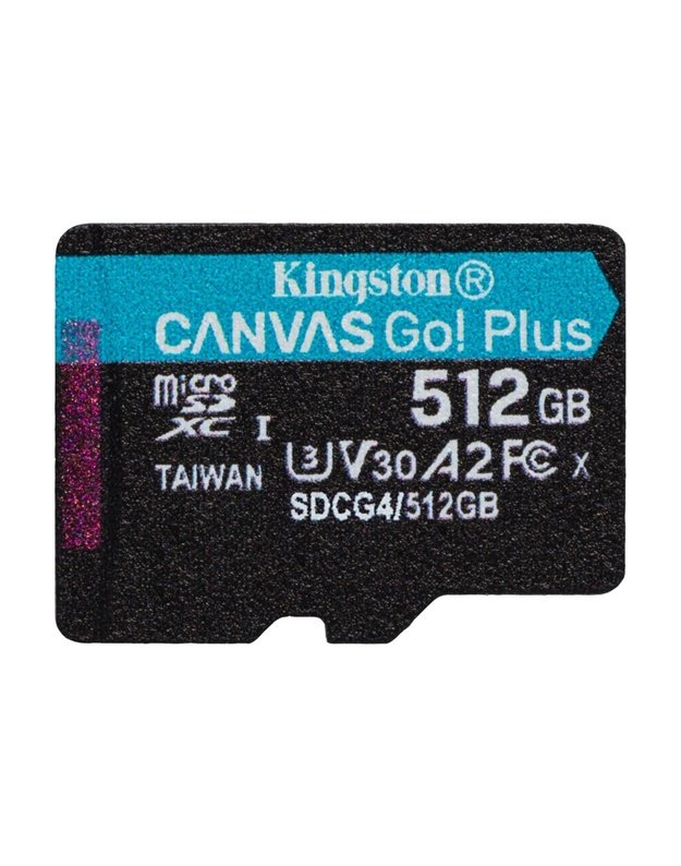 MEMORY MICRO SDXC 512GB UHS-I/SDCG4/512GBSP KINGSTON