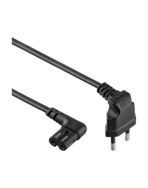 CABLE POWER EU 1M/ANGLED PC-184L GEMBIRD