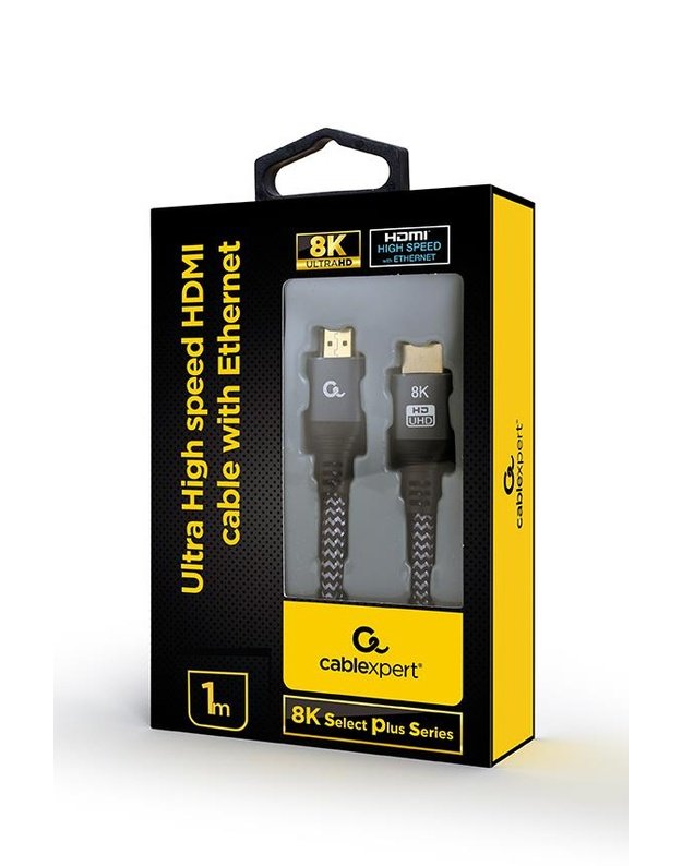 CABLE HDMI-HDMI 8K 1M SELECT/PLUS CCB-HDMI8K-1M GEMBIRD