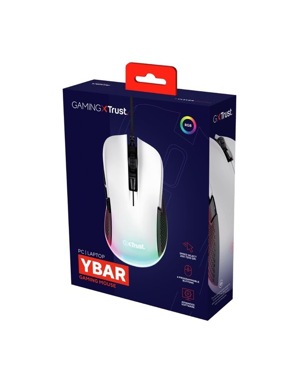 PELĖS USB OPTINIS GXT922W YBAR /24485 TRUST