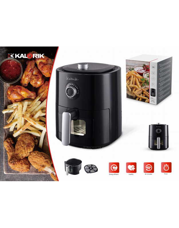 Фритюрница Kalorik Air Fryer 4L 1300W 