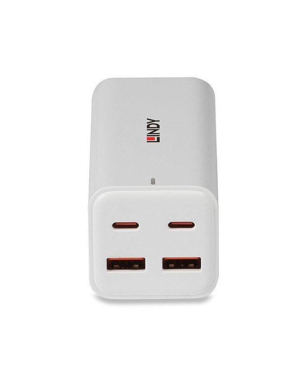 USB įkroviklis Lindy 100W, 4 jungtys (73441)