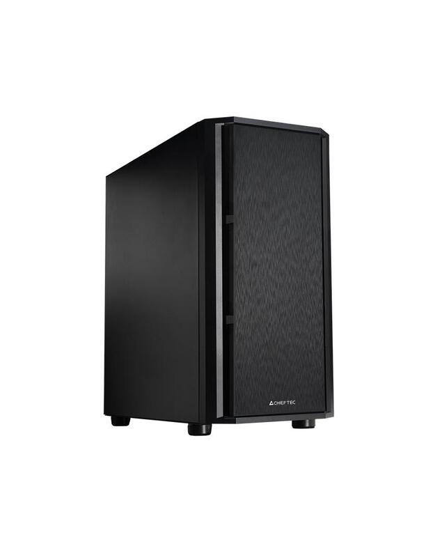 Case|CHIEFTEC|Pro mini|MidiTower|MicroATX|MiniITX|Colour Black|AZ-01B-OP