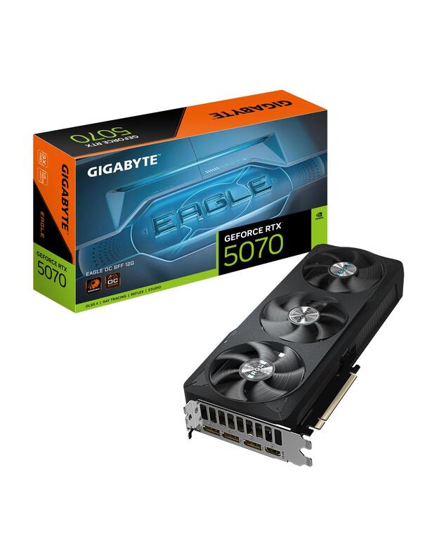 VGA PCIE16 RTX5070 12GB GDDR7/GV-N5070EAGLE OC-12GD GIGABYTE