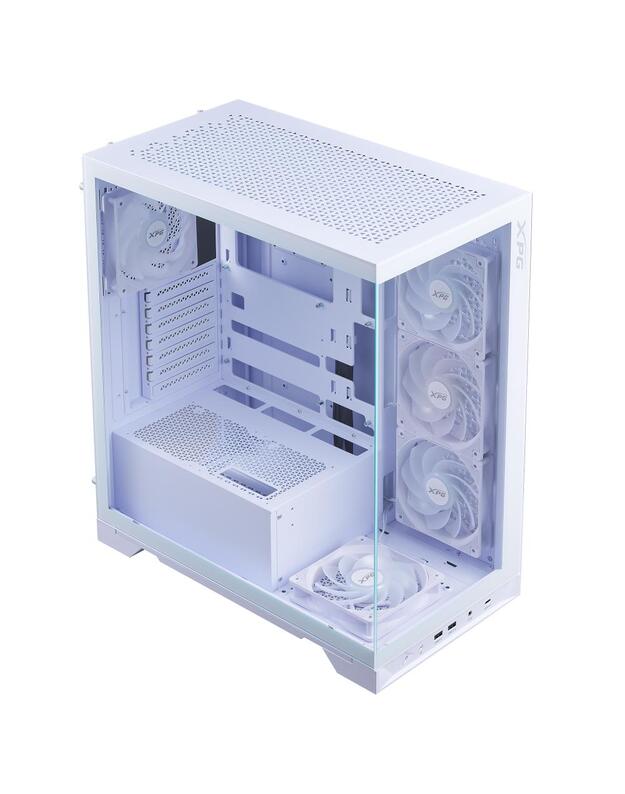 Case|ADATA|INVADER X BTF|MidiTower|Case product features Transparent panel|ATX|MicroATX|MiniITX|Colour White|INVADERXBTFMT-WHCWW