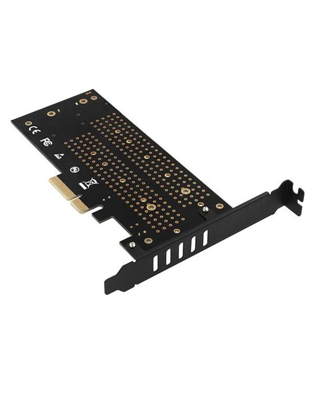 SSD ACC ADAPTER NVME/SATA/M.2/PCIE SP&LP PCEM2-DC AXAGON