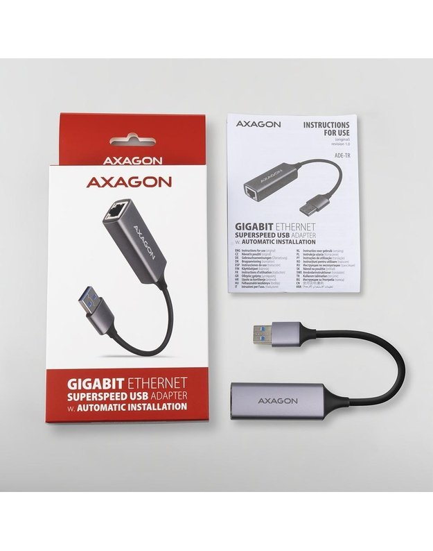 NET ADAPTER USB3.2 1GB/ADE-TR AXAGON