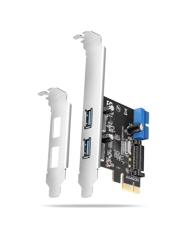 I/O CARD PCIE USB 5GBPS 4PORT/SP&LP PCEU-232RS AXAGON