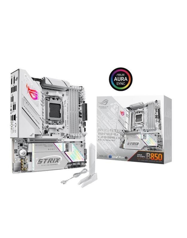 Mainboard|ASUS|AMD B850|SAM5|Micro-ATX|Memory DDR5|Memory slots 4|1xPCI-Express 5.0 16x|4xM.2|1xHDMI|1xDisplayPort|2xUSB 2.0|4xUSB 3.2|4xUSB-C|1xOptical S/PDIF|1xRJ45|2xAudio port|STRIXB850-GGAMINGWIFI