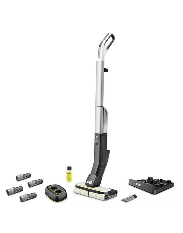 Vacuum Cleaner|KARCHER|Hard floor cleaner FC 4-4 Battery Set 4B Duo|Noise 57 dB|Weight 3.4 kg|1.056-406.0