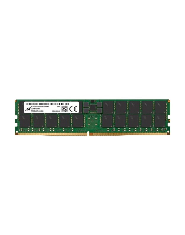 Server Memory Module|MICRON|DDR5|128GB|RDIMM|5600 MHz|CL 46|1.1 V|MTC40F2047S1RC56BR