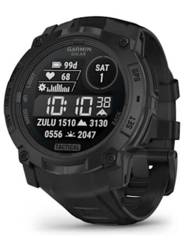 SMARTWATCH INSTINCT 3 SOLAR/BLACK 010-02935-50 GARMIN