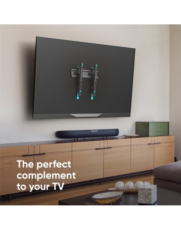 Sieninis televizoriaus laikiklis Onkron 32–70", juodas (TM5-B)