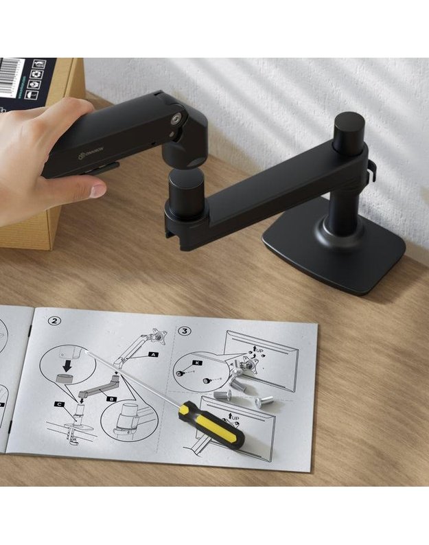 MONITOR ACC WALL MOUNT/17-38  BLACK MS75-B ONKRON